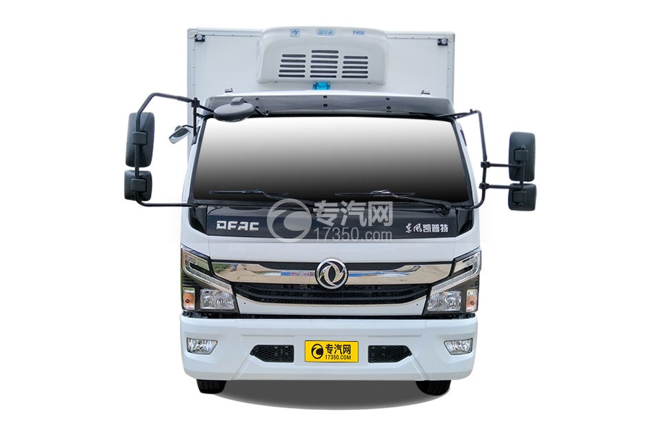 东风凯普特国六冷藏车左前图