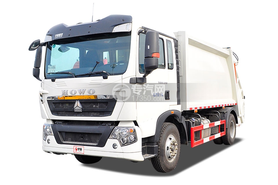 重汽豪沃单桥12方压缩式垃圾车2