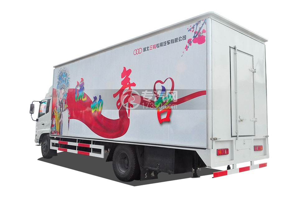 东风天锦国五7.6米流动舞台车3