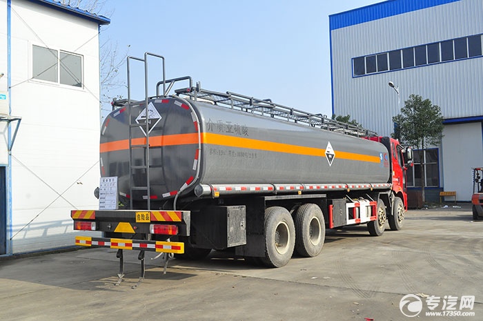 解放J6前四后八化工液体运输车