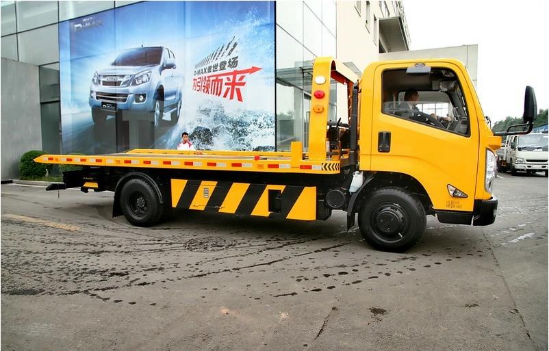 江铃凯锐800一拖二国五清障车