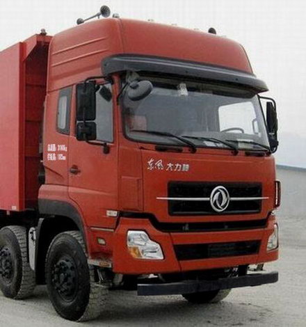 东风大力神前四后八340马力自卸车