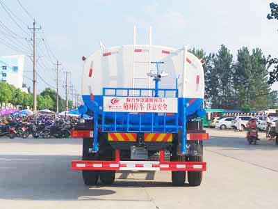 东风小三轴15吨国五洒水车方位图