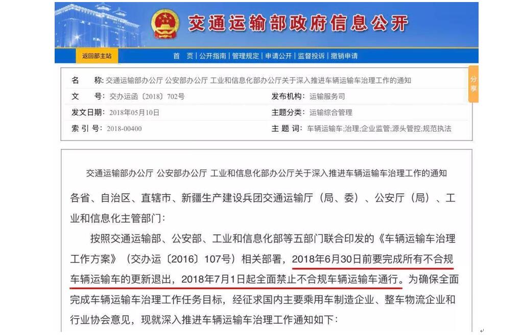 不合规车辆运输车即将成为历史，这款中置轴轿运车了解下