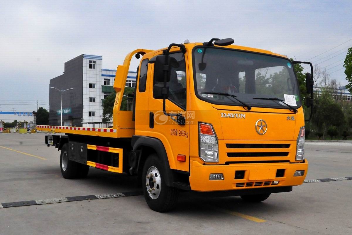 大运奥普力4400轴距清障车右前45度图