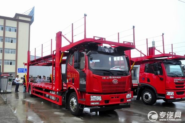 解放J6单桥轿运车