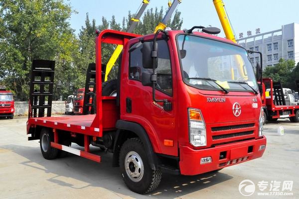 大运奥普力3550轴距平板运输车