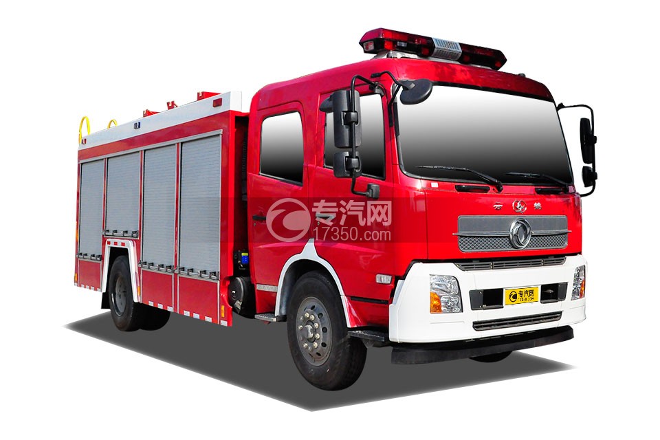 东风天龙单桥泡沫消防车