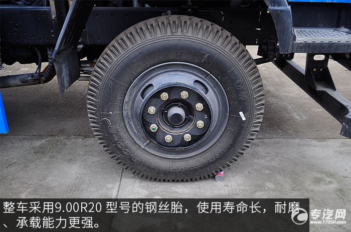 东风145对接式垃圾车轮胎
