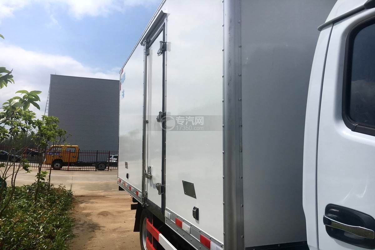 东风凯普特国六冷藏车细节