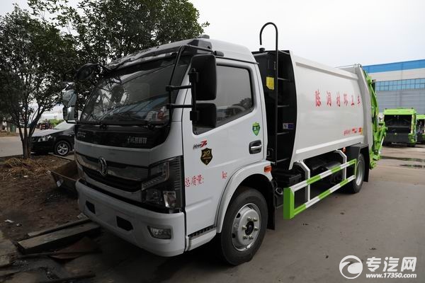 东风凯普特国六压缩式垃圾车