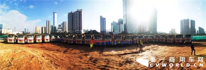 1500余辆重汽豪瀚渣土车助力粤港澳大湾区建设