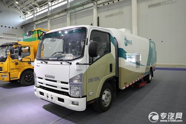 庆铃五十铃8方全天候干湿吸尘车