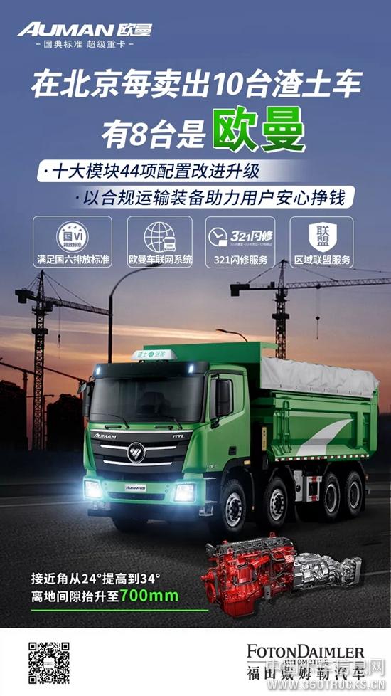 为什么大家都在选欧曼渣土车？