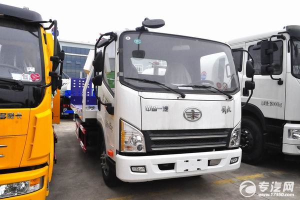 解放虎VH一拖二清障车