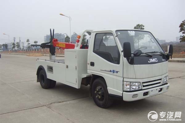 江铃顺达蓝牌拖吊联体清障车