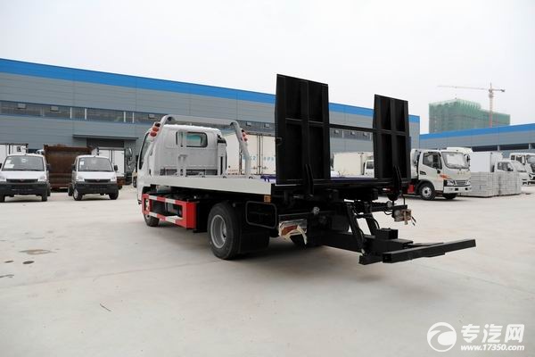 五十铃一拖二蓝牌清障车