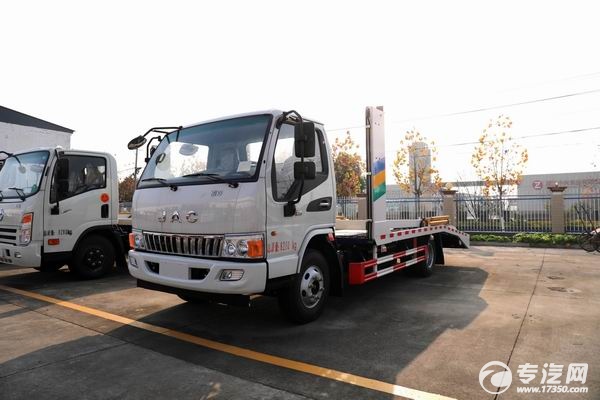 江淮骏铃国五双层清障车