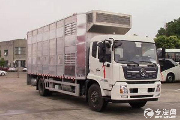 再来一款运猪车——东风天锦单桥畜禽运输车