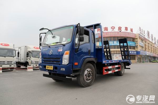 大运奥普力排半平板运输车