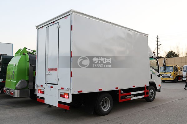 大运新奥普力启梦版蓝牌流动舞台车右后图