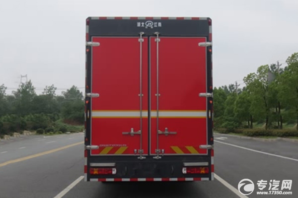 重汽豪沃后双桥水带敷设消防车