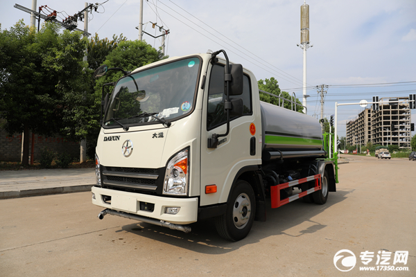 大运新奥普力国六5方防役消毒洒水车