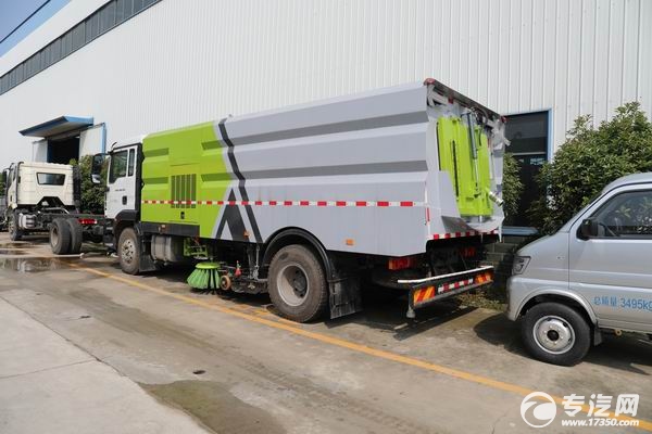 汕德卡C5H国六220马力洗扫车