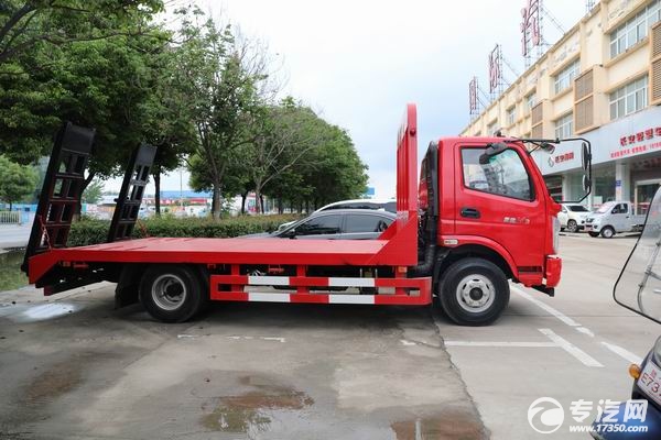 奥驰V3单排国六平板运输车