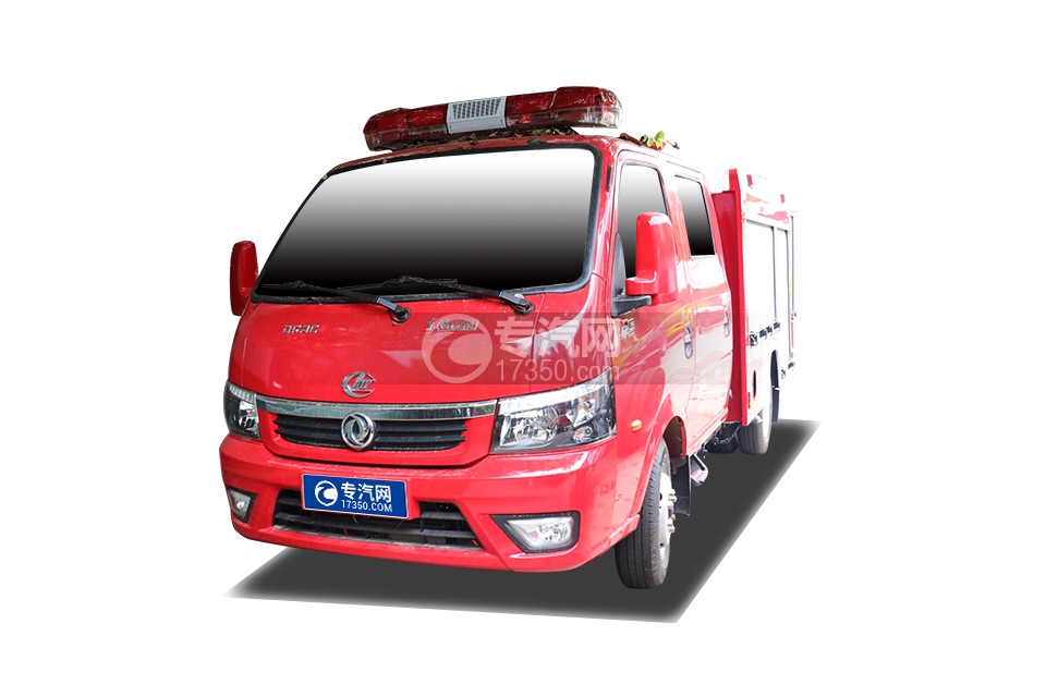 东风途逸双排国六水罐消防车