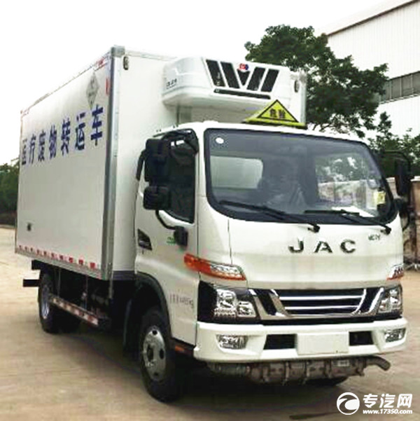 江淮骏铃V5国六4.03米医疗废物转运车