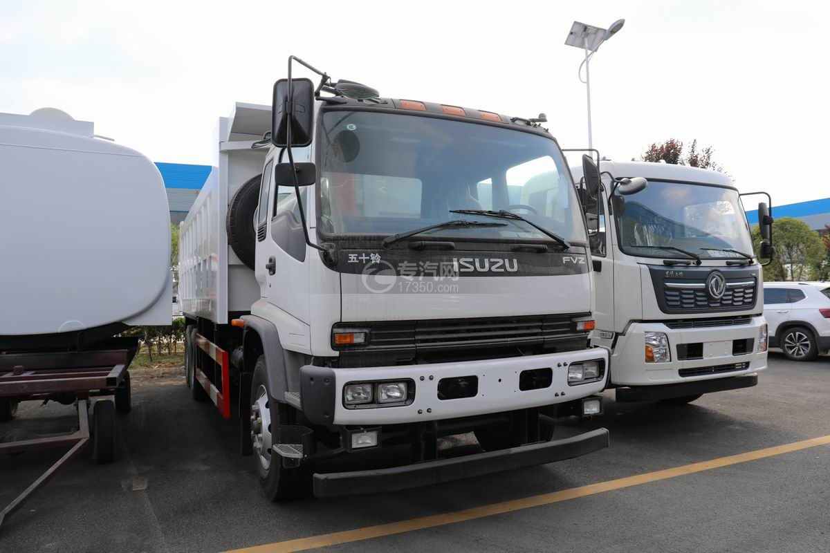 庆铃五十铃FVZ后双桥自卸车