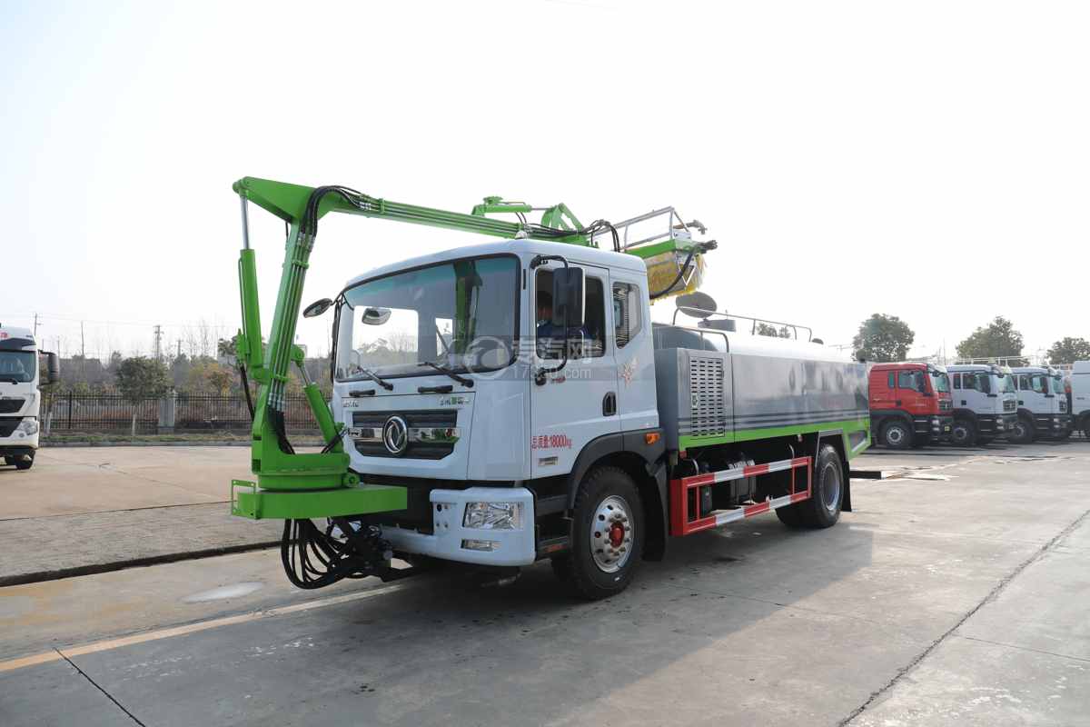 东风D9国六9.77方隧道清洗车