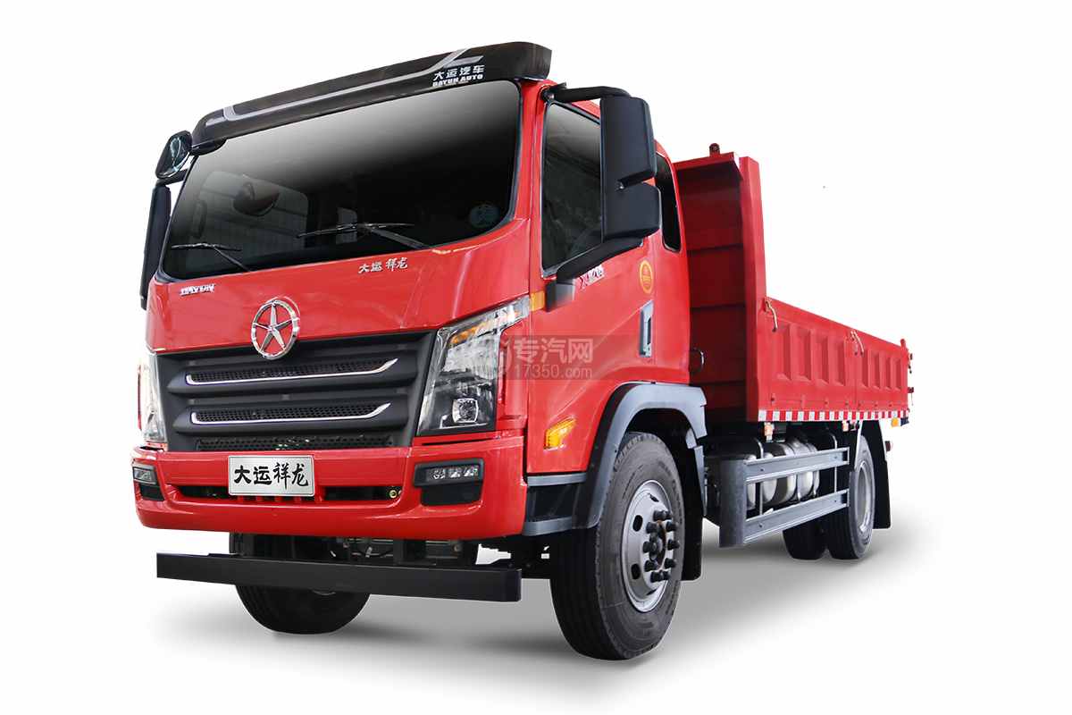 大运祥龙国六排半18吨载货车