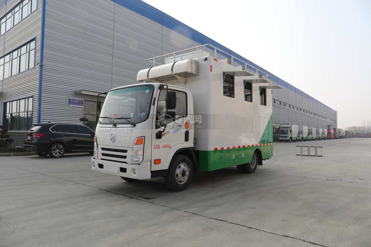 大运奥普力国六移动餐车