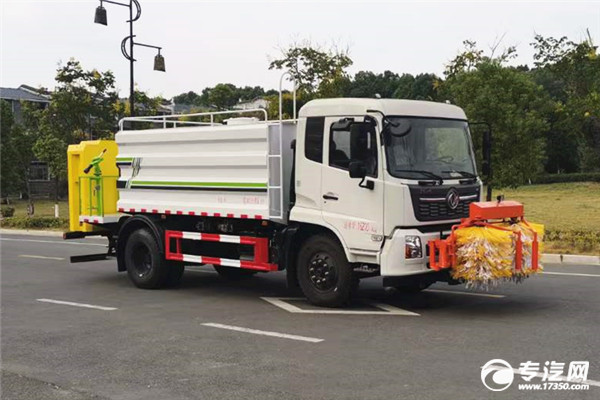 东风天锦国六护栏清洗车