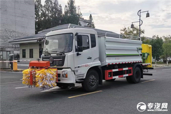 东风天锦国六护栏清洗车