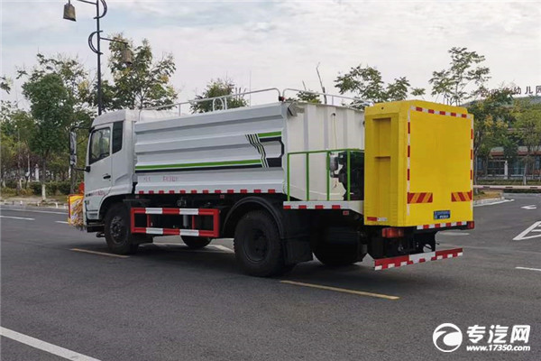 东风天锦国六护栏清洗车