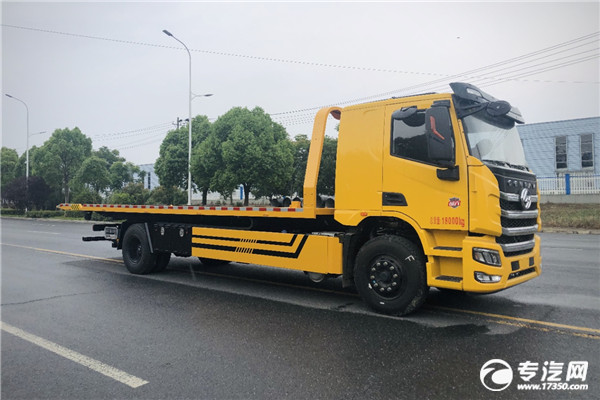 红岩杰豹H6国六清障车