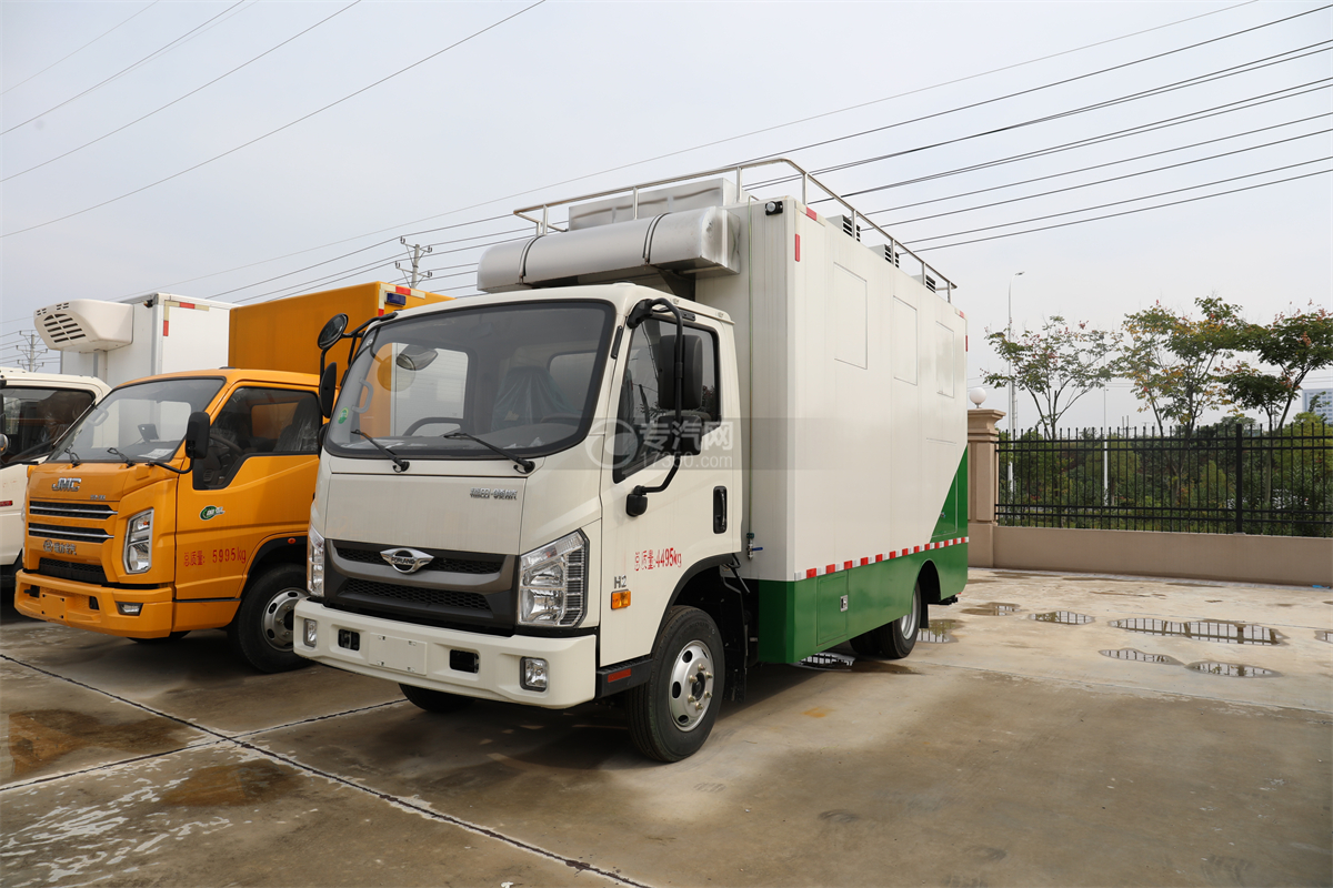 福田领航H2国六移动餐车