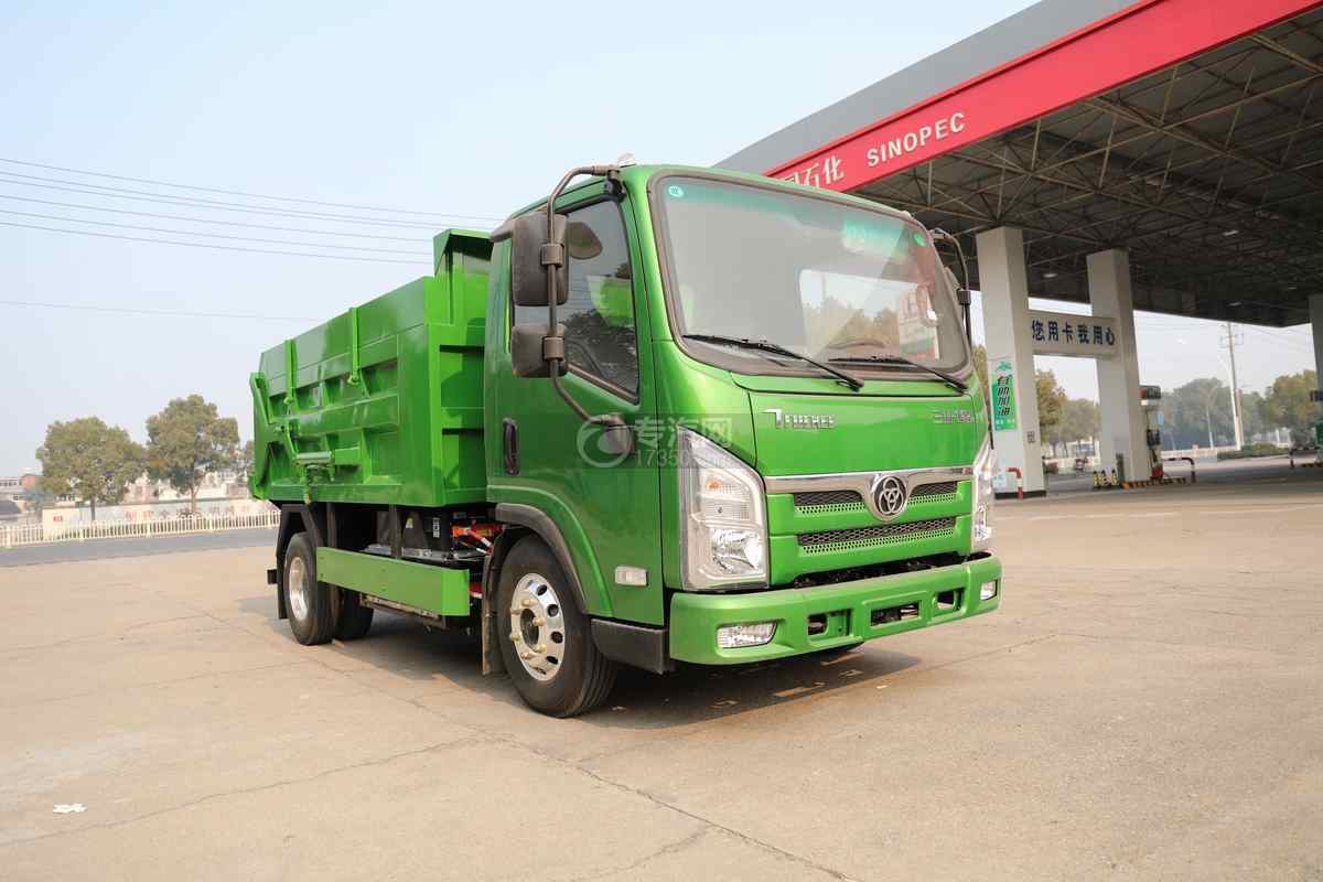 三环创客纯电动厢式垃圾车
