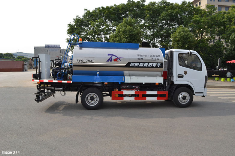 供应4吨全智能沥青洒布车，沥青洒布车在哪买高配低价（全国可分期）